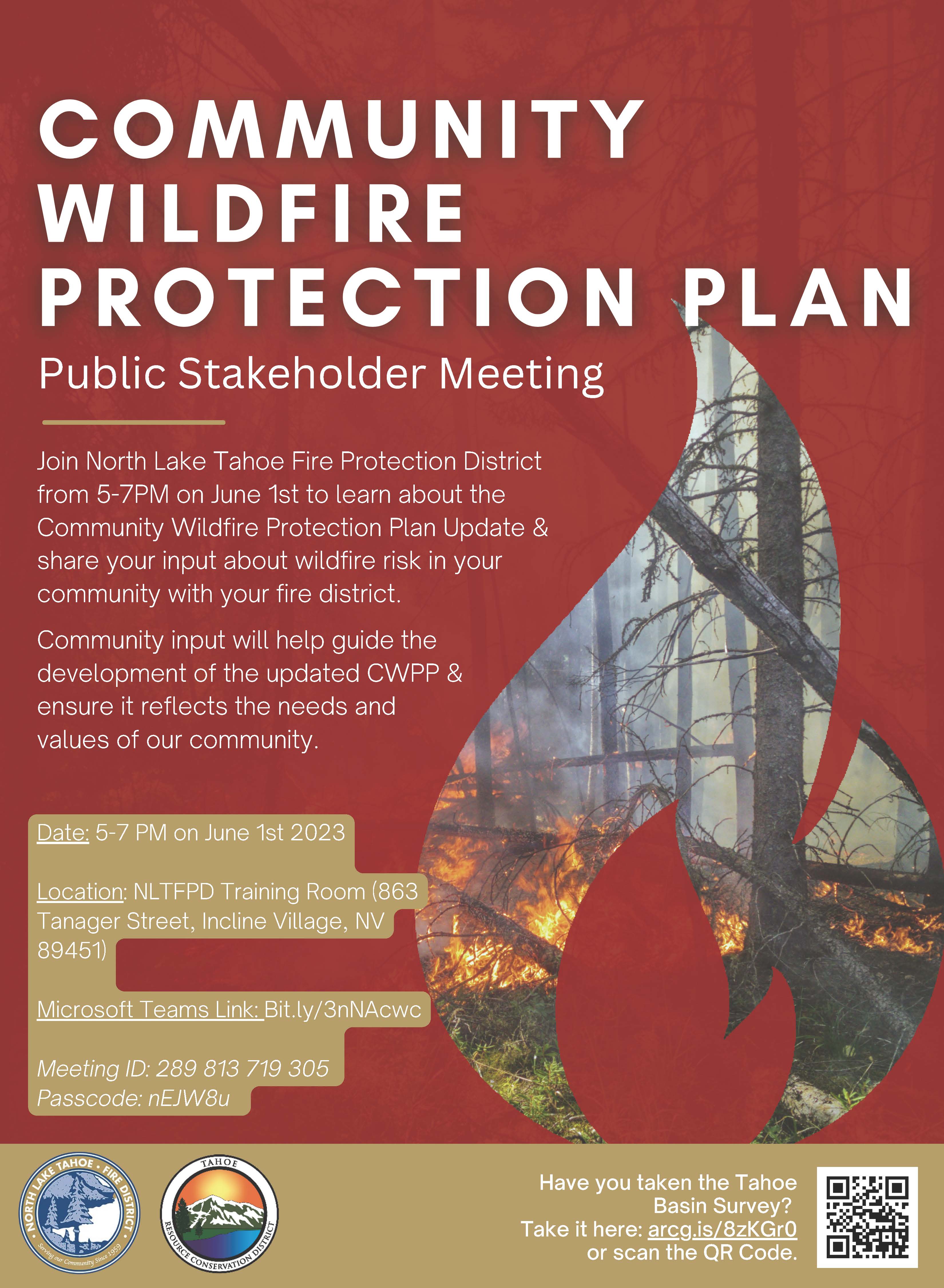 Community Wildfire Protection Plan Public Stakeholder Meeting Nltfpd News North Lake Tahoe 0193