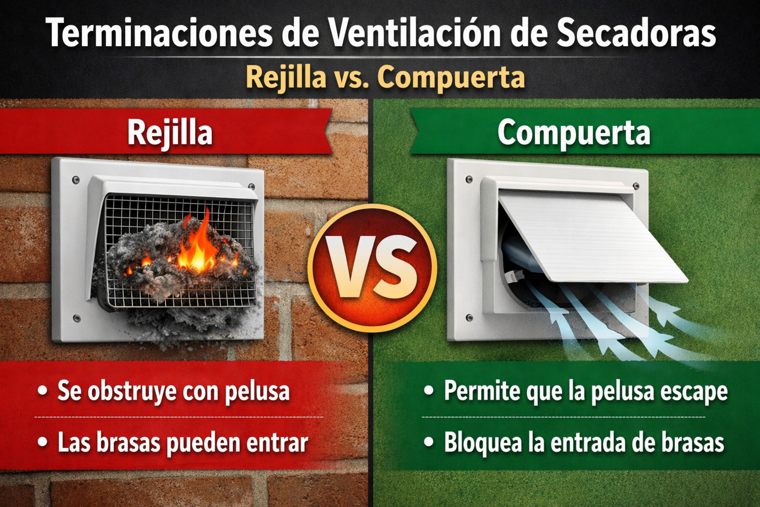 Seguridad contra Incendios en Secadoras: Reduzca el Riesgo con Medidas Simples de Prevención