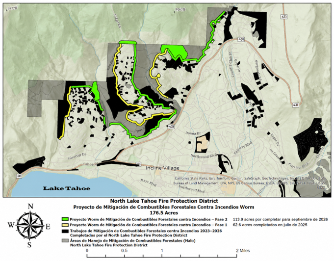 NLTFPD Worm Map Incline Village Spanish
