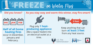 Put a freeze on winter fires