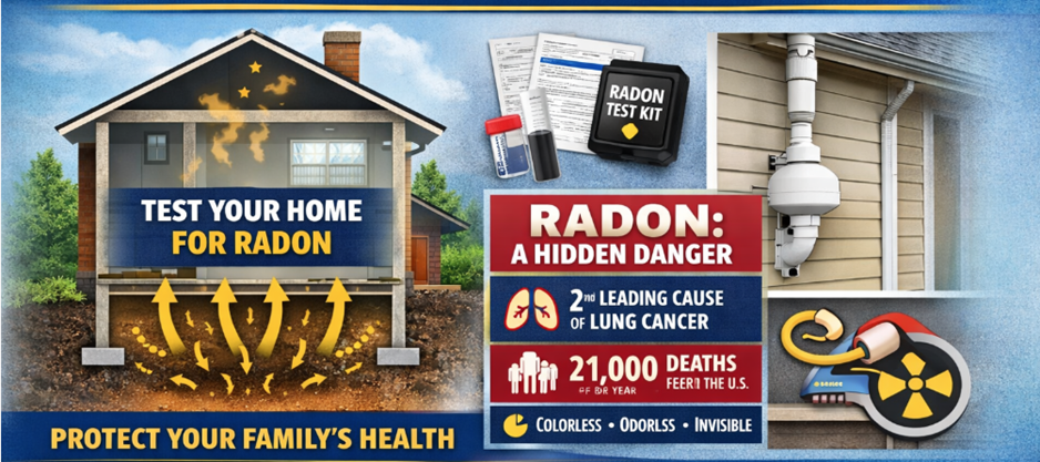 January Is National Radon Action Month