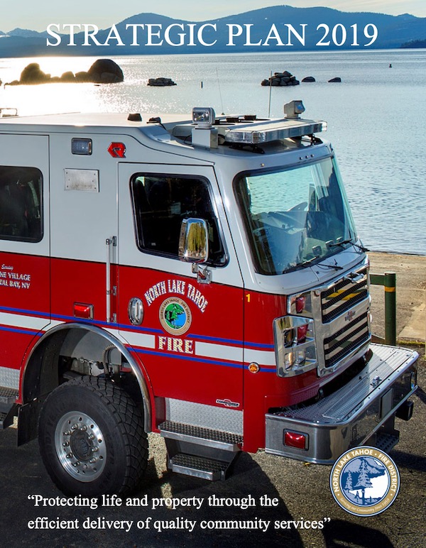 North Lake Tahoe Fire District Strategic Plan 2019 cover image